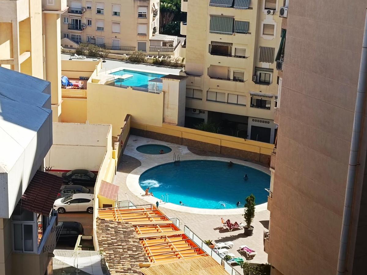Ver7 - Estudio, Wifi, Fire Stick Amazon, Terraza, Vistas Al Mar, Piscina Torremolinos Ngoại thất bức ảnh